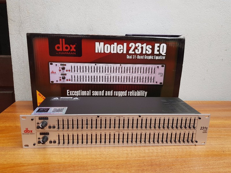 Lọc xì dbx 231S-tặng 2 dây canon
