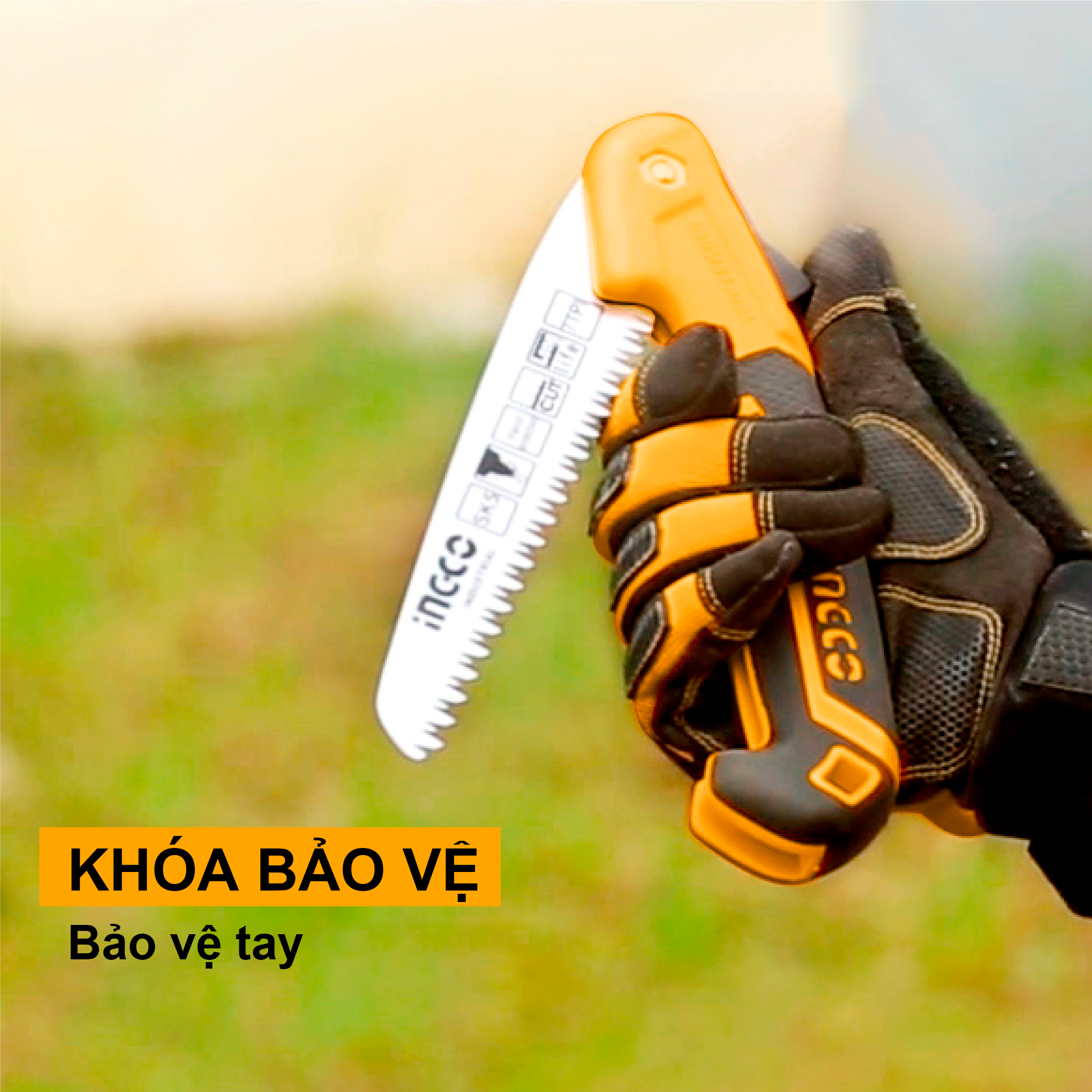 Cưa tay dạng xếp INGCO HFSW1808
