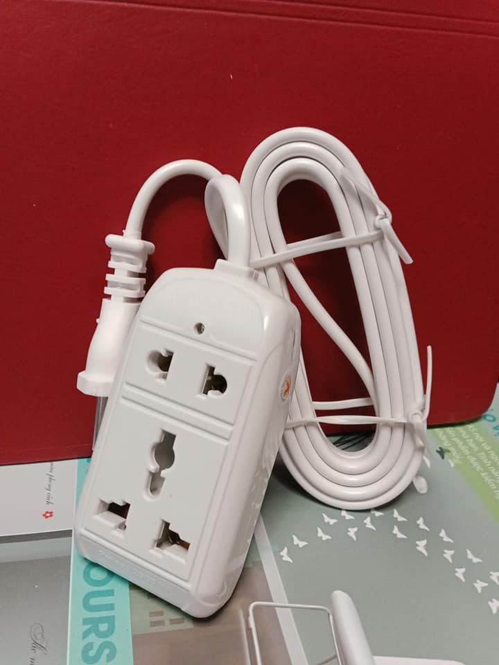 ổ cắm 2 ngả liền dây 2m,3m vinakip
