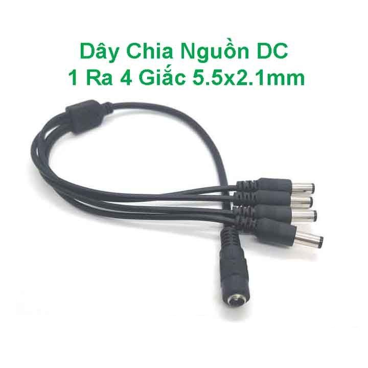 Dây chia nguồn DC giắc 5.5x2.1mm
