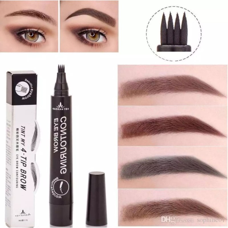chì kẻ mày phẩy sợi Tint My 4D-Tip Brow kẻ cực mượt đẹp giá rẻ
