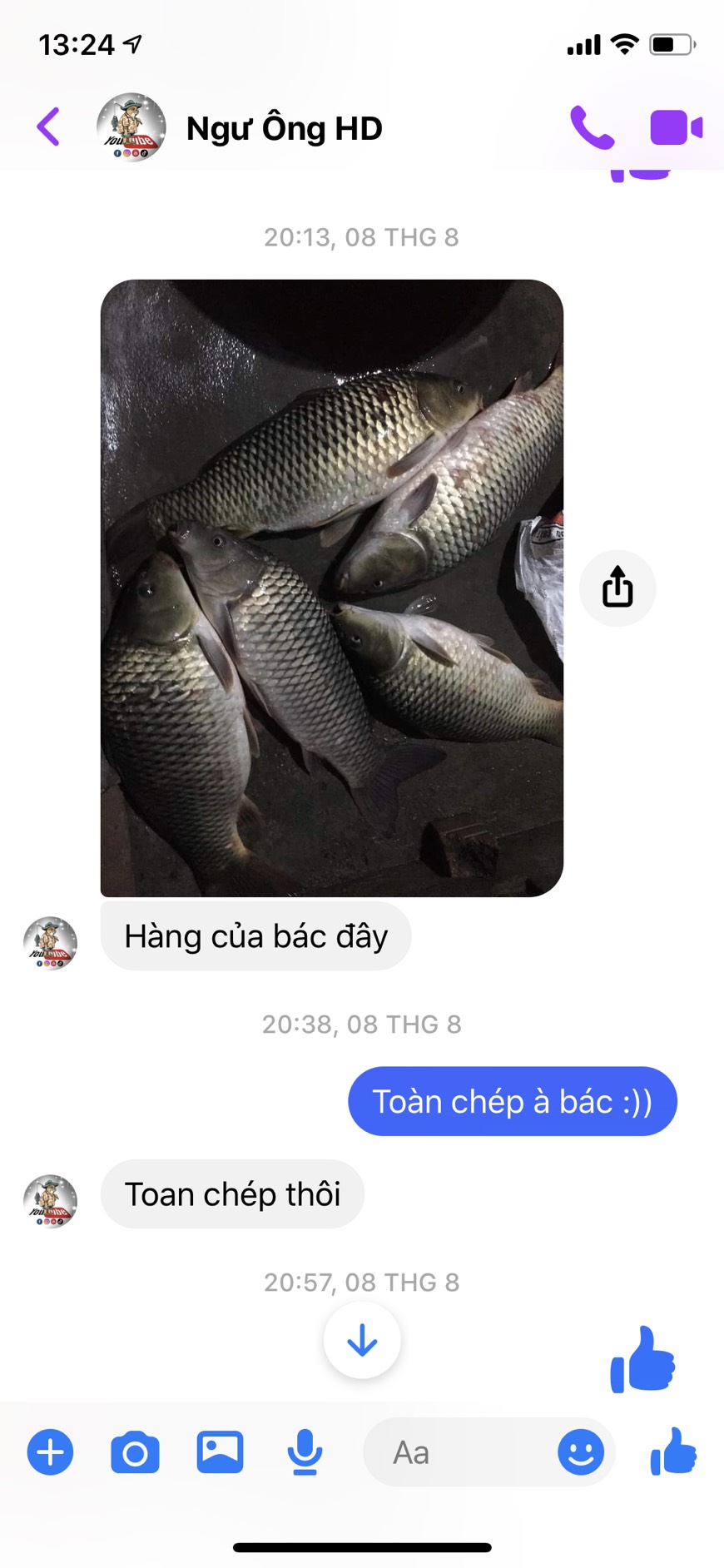 [ComBo]2 Gói Mồi Cá Chép