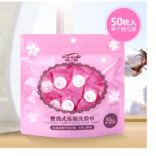 Viên Khăn Giấy Nén Cao Cấp Viên Kẹo
