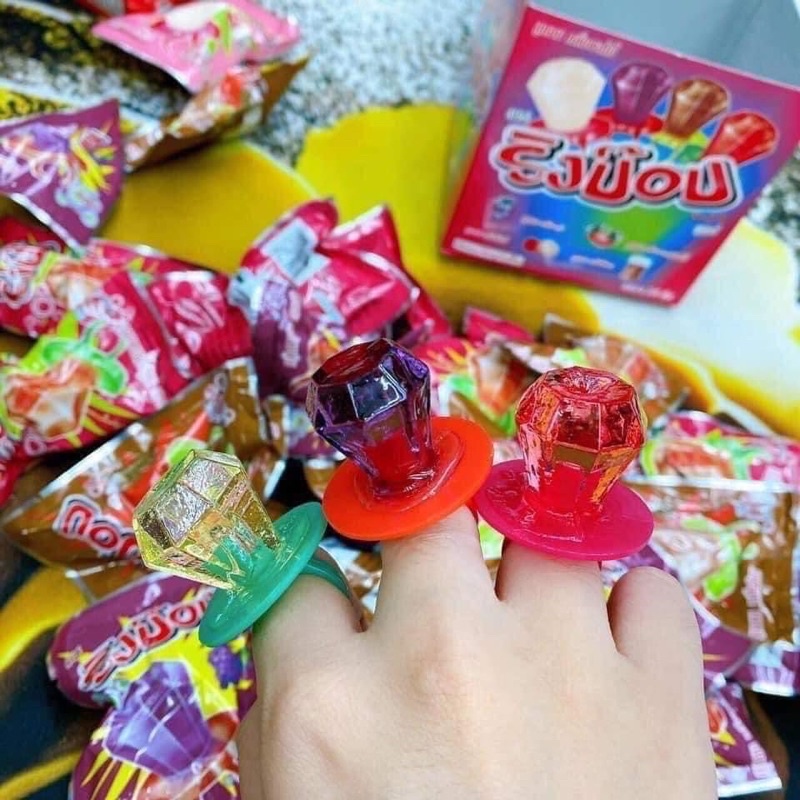 Kẹo Nhẫn Kim Cương RingPop Thái Lan