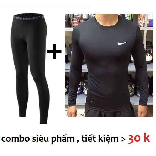 QUẦN GIỮ NHIỆT NAM_Quần Pro Combat