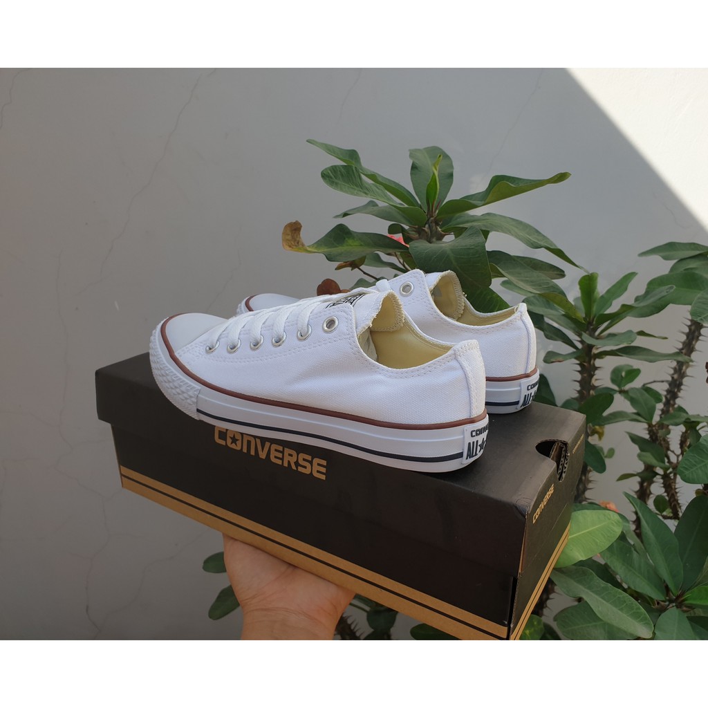 GIÀY CONVERSE trắng thấp cổ classic đủ size 36-43