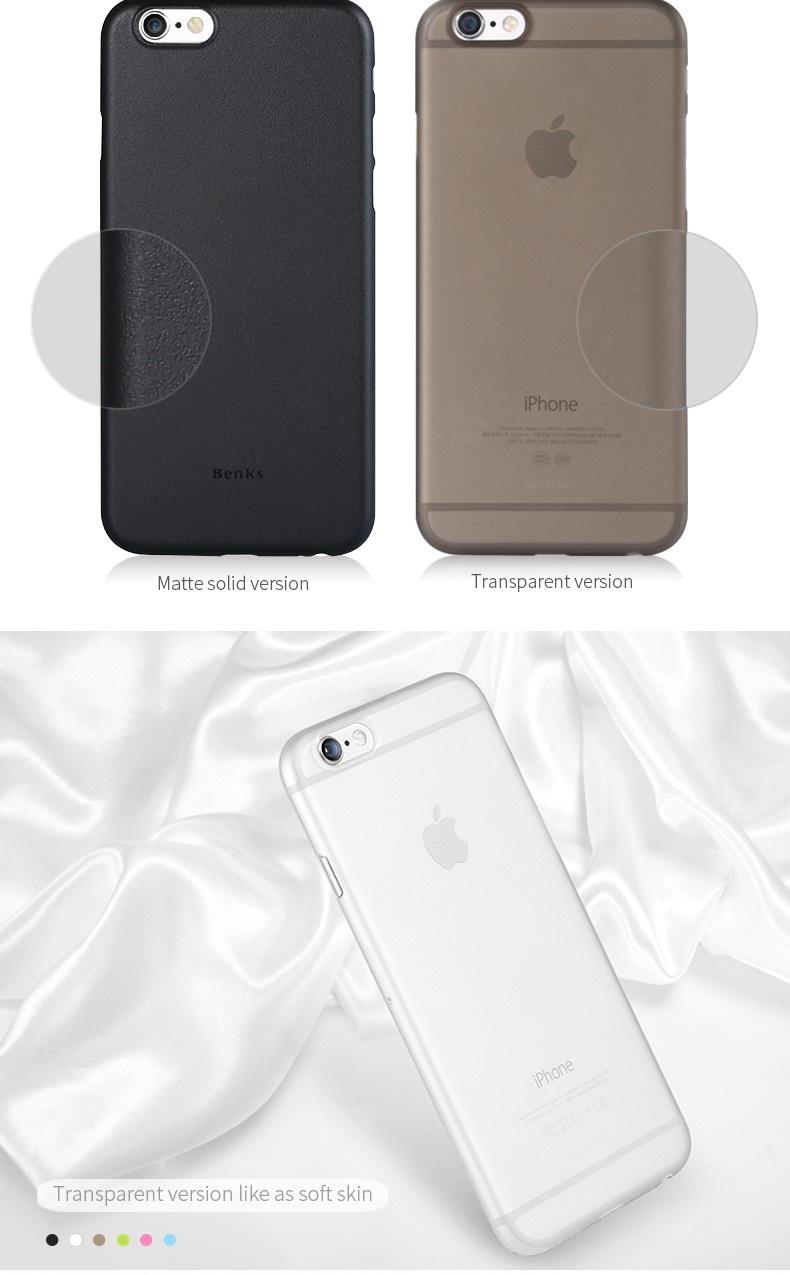 Ốp lưng siêu mỏng cho iPhone 6s plus hiệu Benks