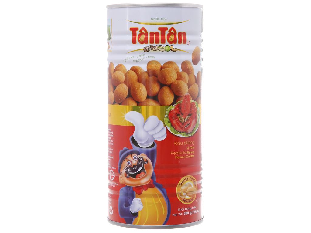 Đậu phộng vị Tôm Tân Tân 200g