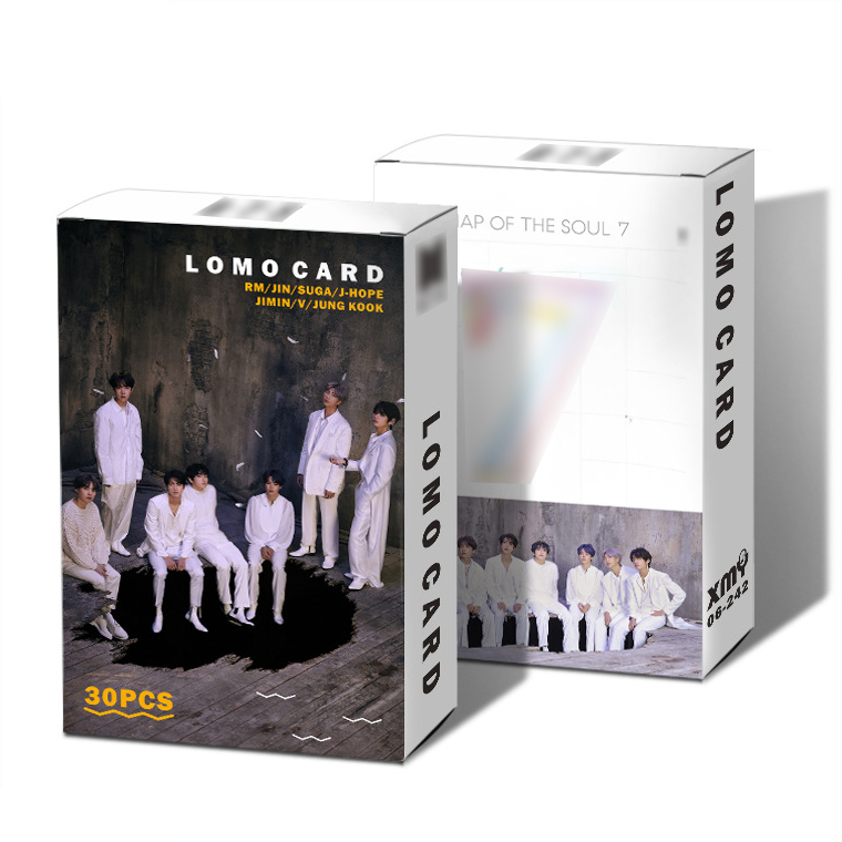 Lomo card BTS MAP OF THE SOUL 7
