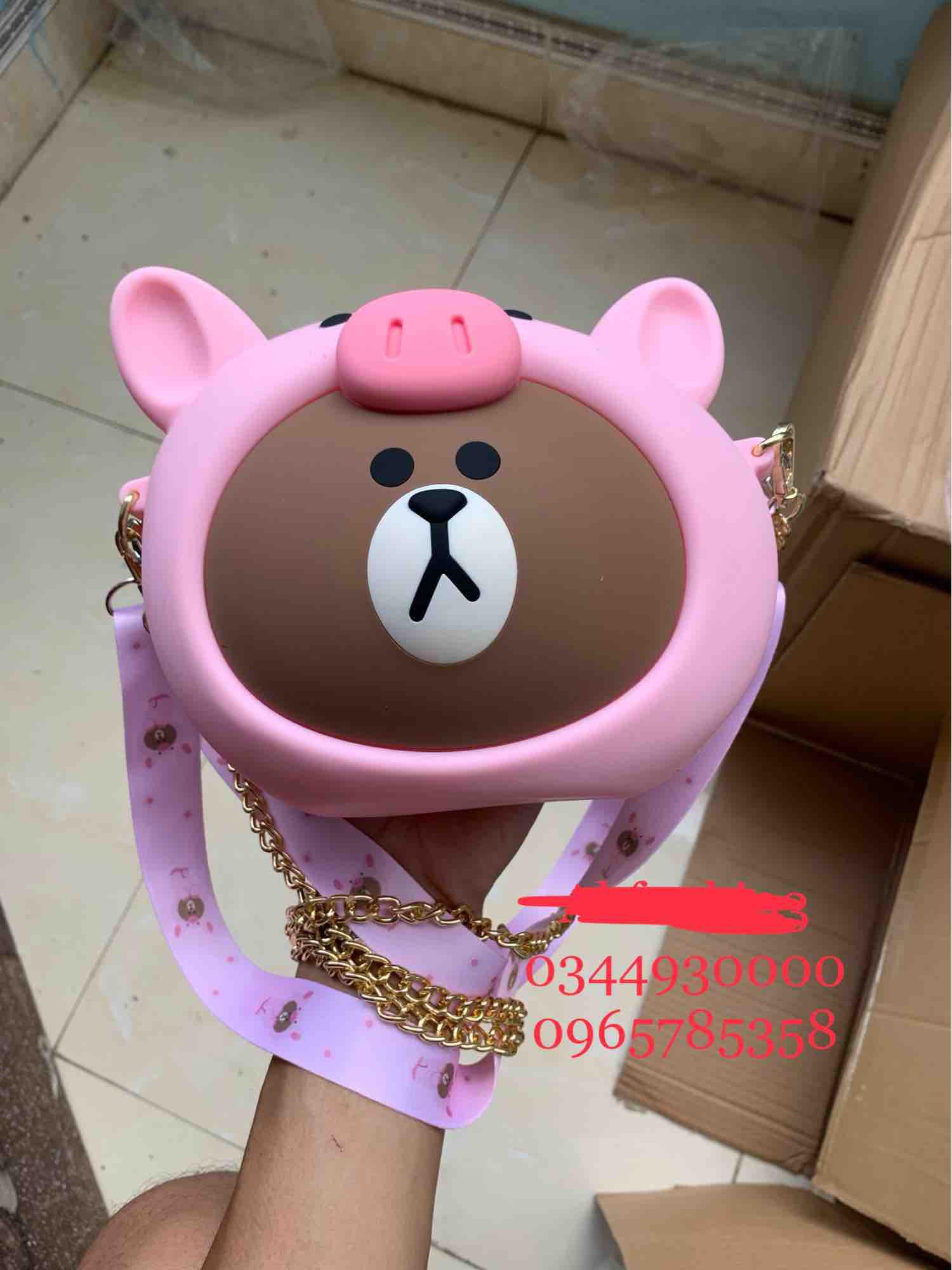 Túi silicon đầu hình thú loại to