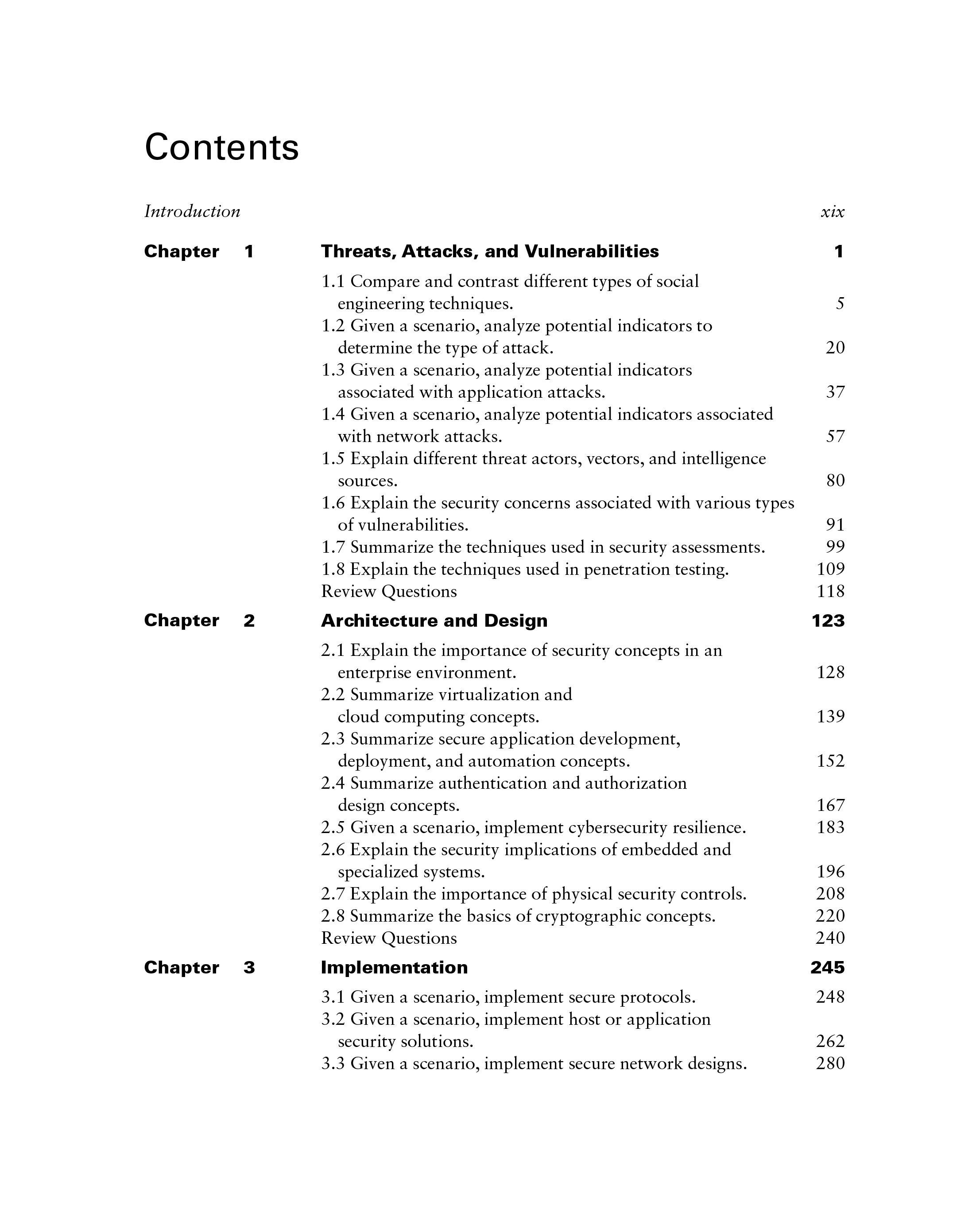 CompTIA Security+ Review Guide