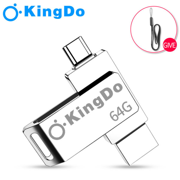 Bảng giá 128GB cod 2 trong 1 Ổ đĩa flash Micro USB OTG USB 2.0 Zinc Metal U Disk Tương thích với các thiết bị Android Phong Vũ