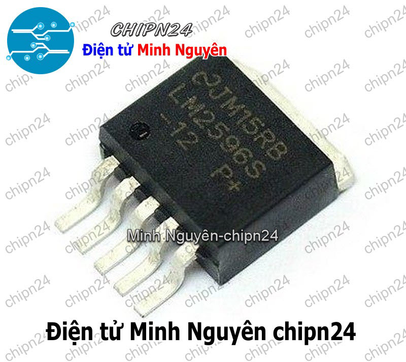 [2 con] (SOP) IC Dán LM2596S-12V TO-263 (SMD) (IC Nguồn Giảm áp Buck Power) - HH004308