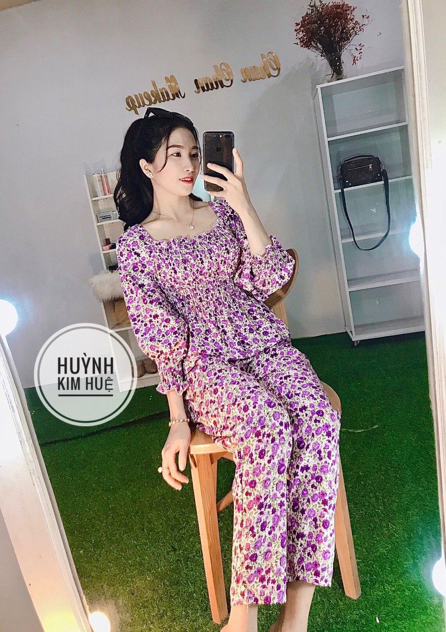 Set đồ bộ vải voan loại 1