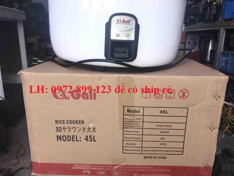 Nồi Cơm Điện Công Nghiệp Gali 4500W 40L