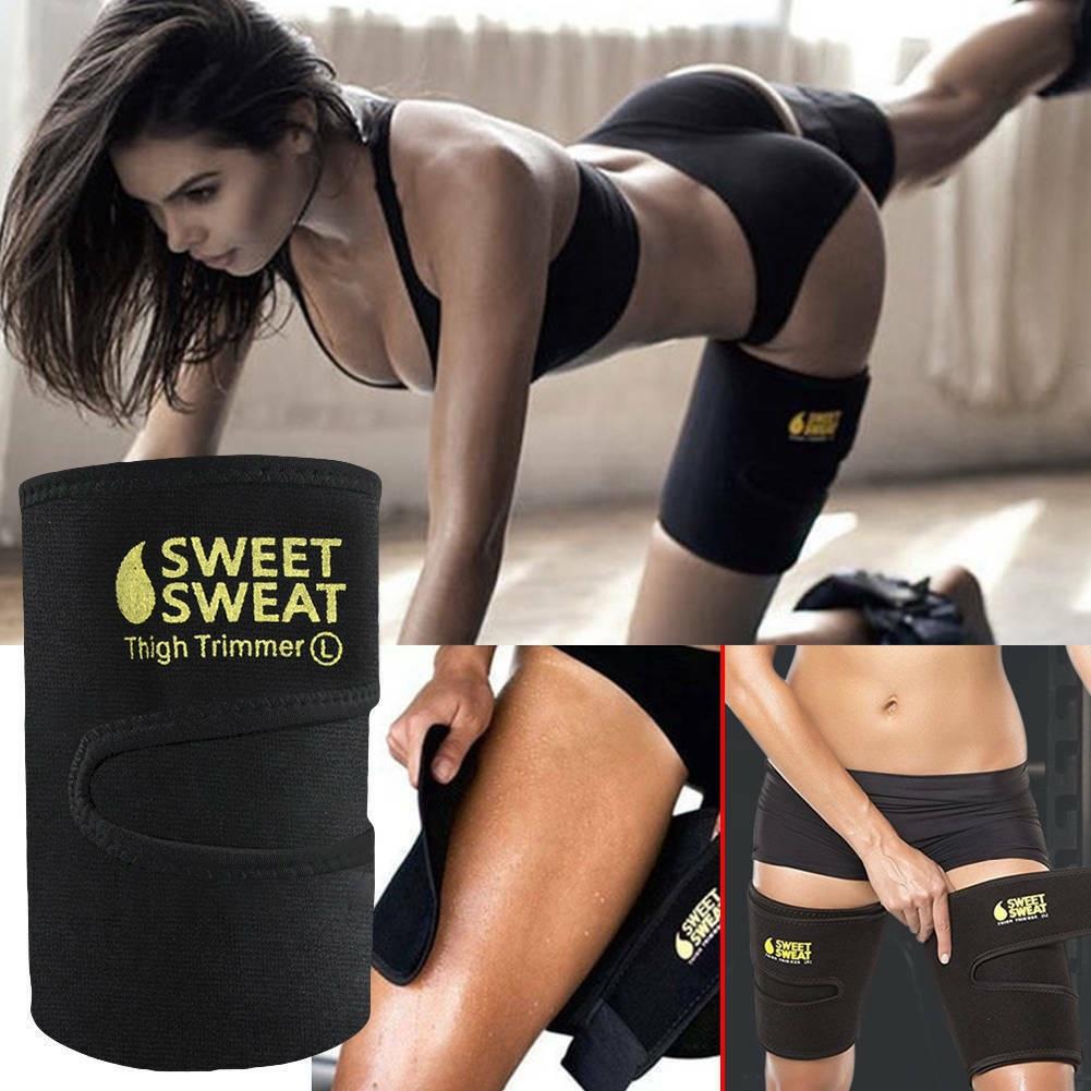 Đai quấn nóng thon đùi đánh tan mỡ SWEET SWEAT - Thigh Trimmer ( 2 kích cỡ L & XL ) - Đai quấn nóng giảm mỡ đùi - Đai quấn nóng tan mỡ đùi