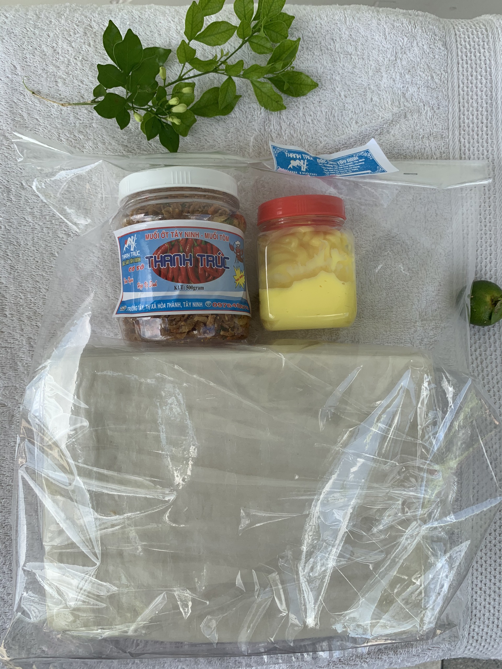 (Combo4_900gr)Bánh Sương+Muối Hành Phi+Bơ