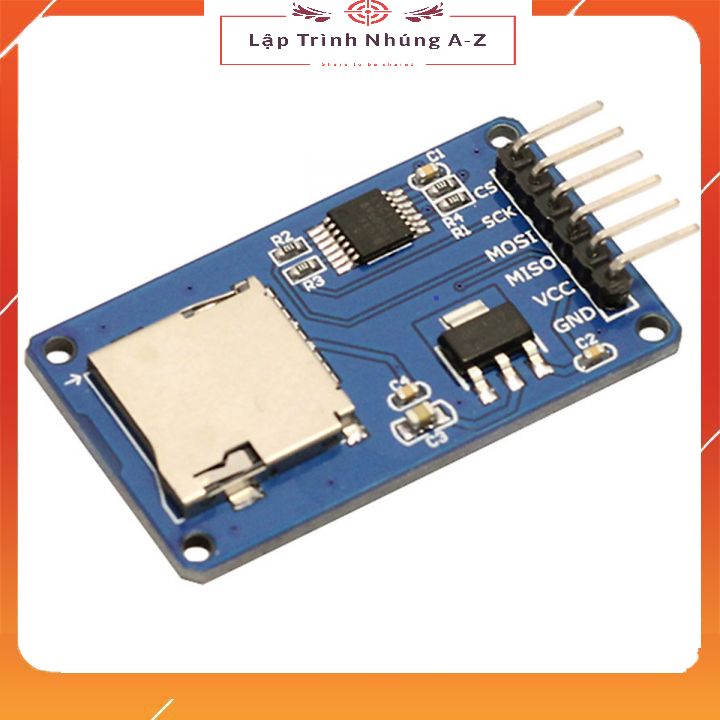 [Lập Trình Nhúng A-Z][20] Module Đọc Thẻ Nhớ Micro SD/Micro SDHC SPI