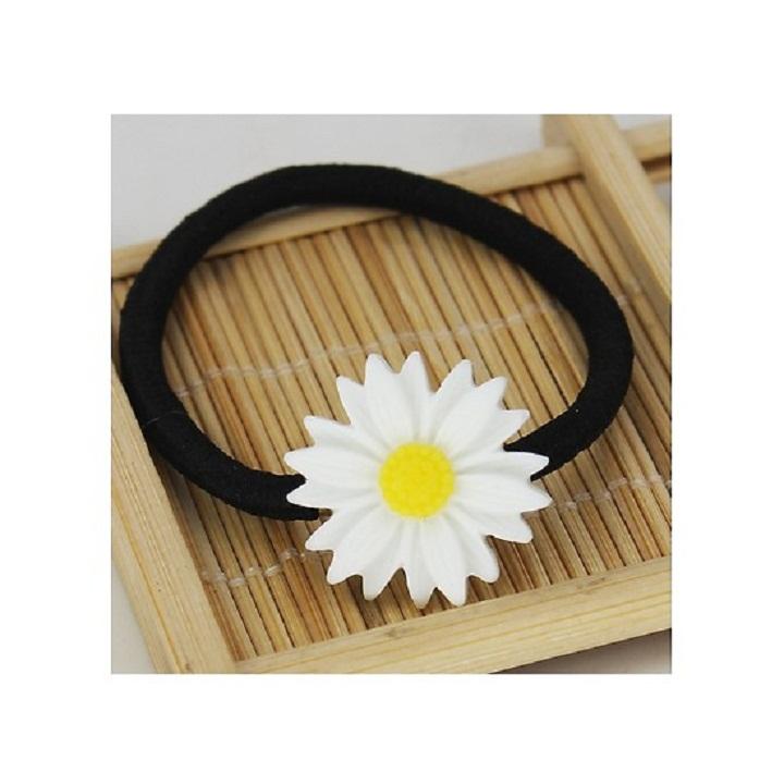 Combo Dây buộc tóc hoa cúc - Chun buộc tóc - Cột Tóc