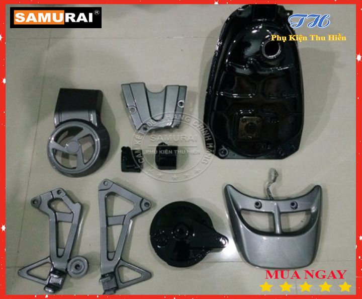 Sơn Xịt Samurai Màu Xám Bạc - Mã Y137