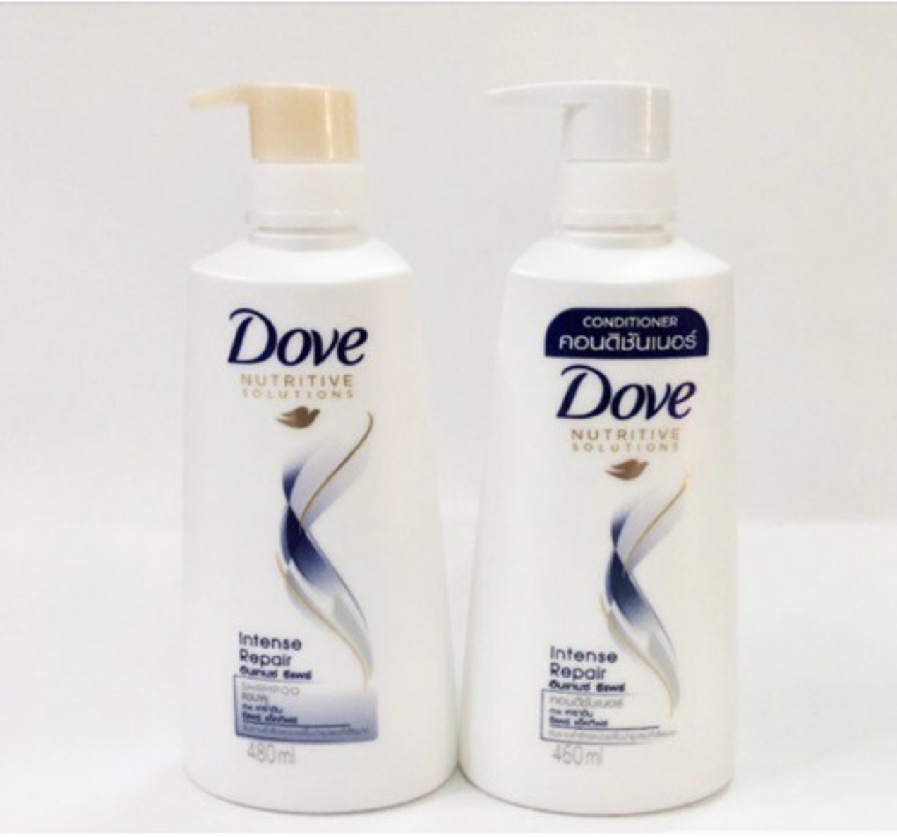 Combo 2 chai Gội+Xả Dove 460ml thái