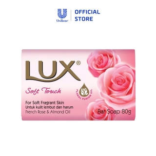 Xà phòng tắm hương nước hoa Lux Hồng Soft 80g thumbnail
