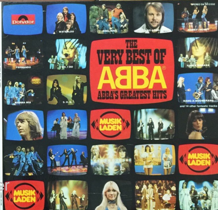 Stereomate - đĩa nhạc - lp vinyl: abba - the very best of
