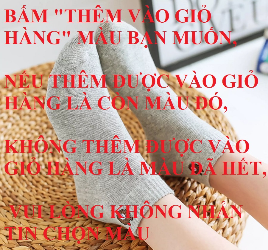 1 Đôi Tất Gấu Brown Cổ Ngắn -  Chất Lượng Cao