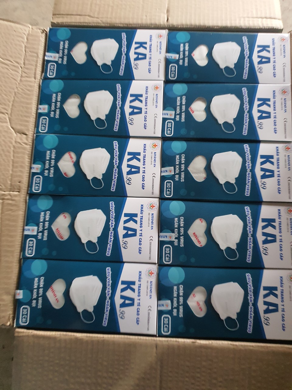Khẩu trang y tế cao cấp Khánh An Ka99 Ka99+
