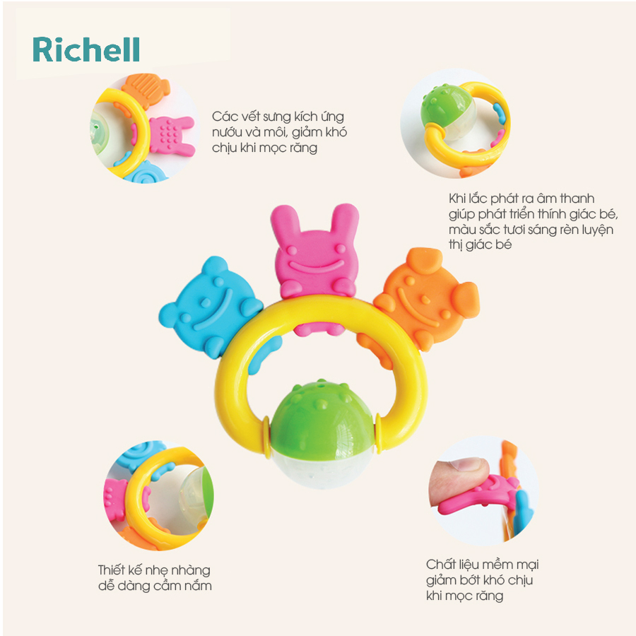 GẶM NƯỚU XÚC XẮC ĐỘNG VẬT RICHELL