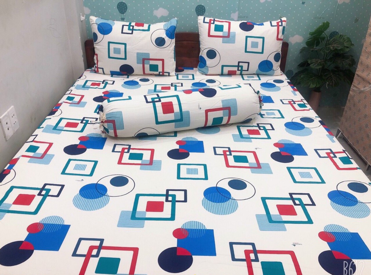 GA THUN HÀN QUỐC 4 MÓN(GA + 1 VỎ GỐI ÔM + 2 VỎ GỐI NẰM)