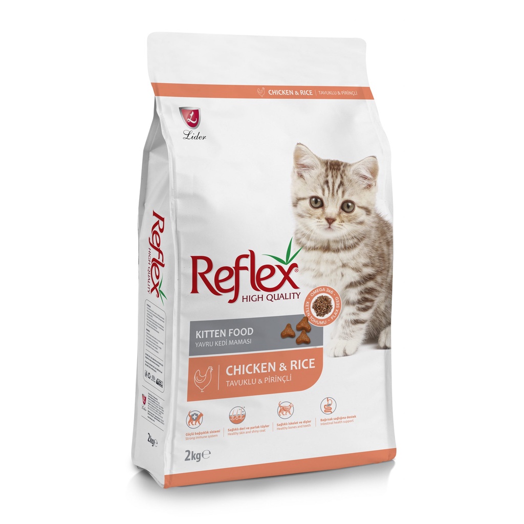 Hạt Mèo Reflex Chicken Kitten (Mèo Con) 2KG