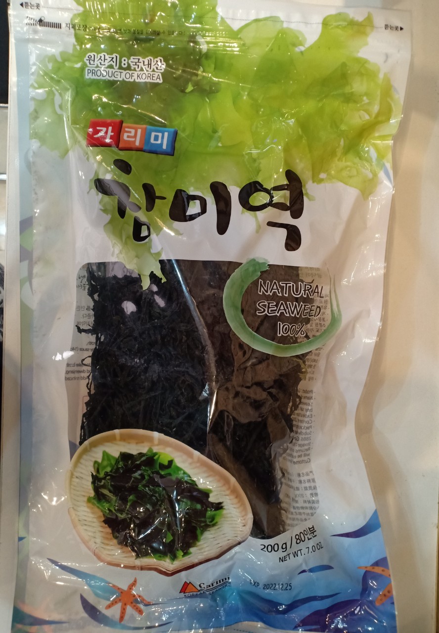 RONG BIỂN KHÔ HÀN QUỐC LOẠI 200GRAM