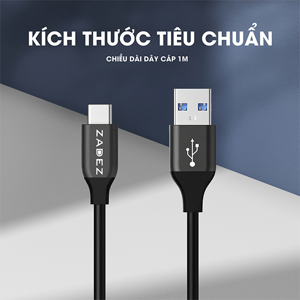 USB - C to USB 3.0 Cable Zadez Zcc-328