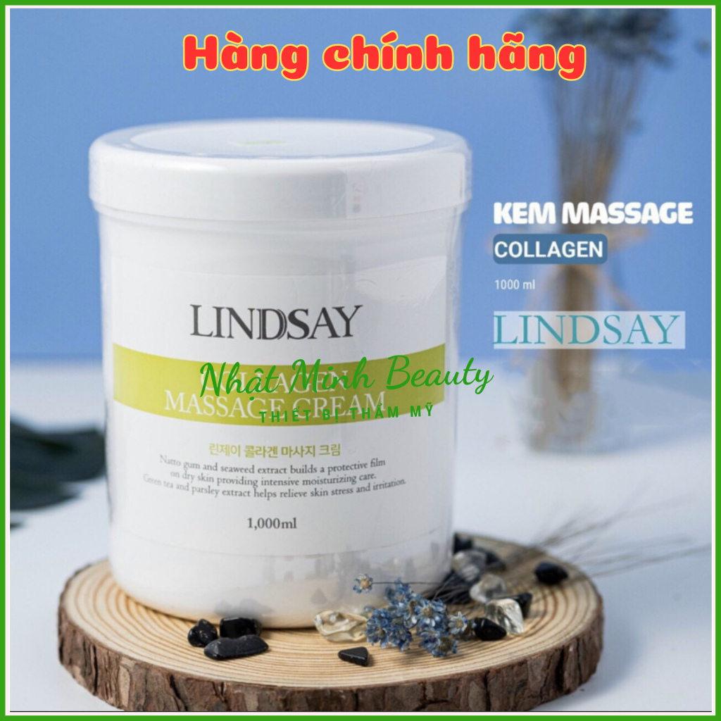 Kem massage mặt Lindsay 1000g Hàn Quốc