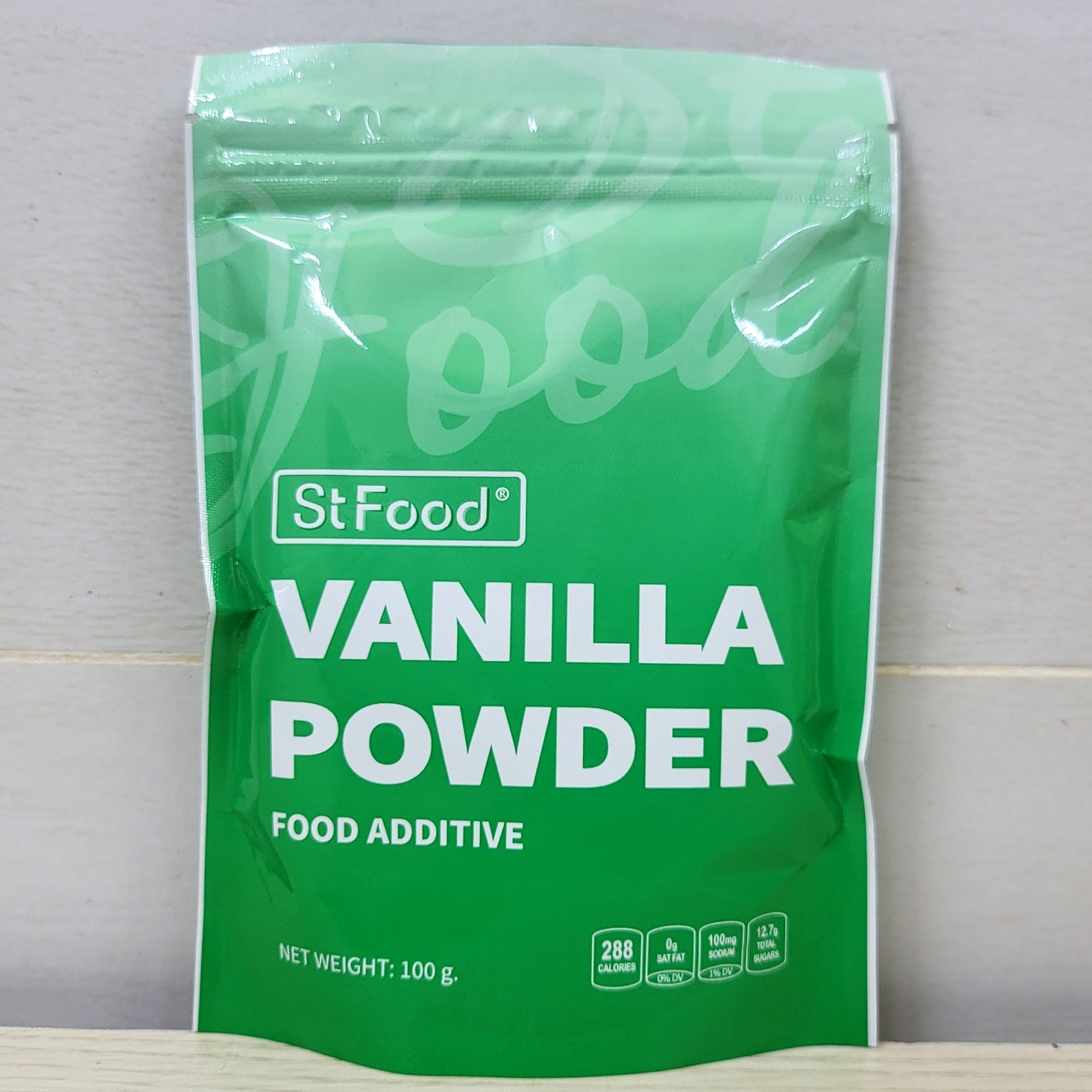 STFOOD gói X LÁ 100g BỘT TẠO HƯƠNG VANI Phụ gia thực phẩm Vanilla Powder