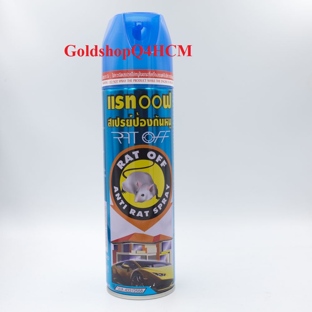 Chai Xịt Đuổi Chuột RAT 200ml Thái Lan