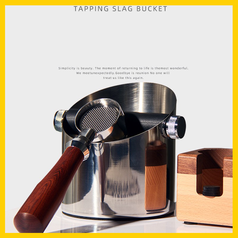 Hộp đập bã cà phê espresso | Coffee Knock Box