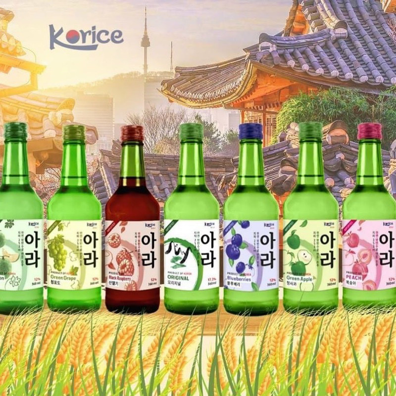 SoJu Hàn Quốc Vị Cherry Korice 360ml