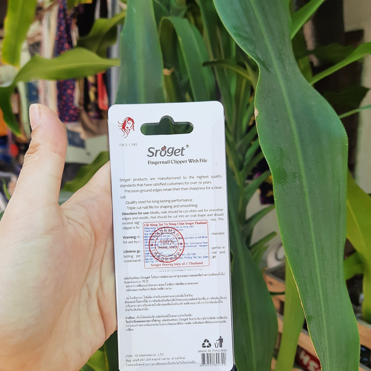 Hàng Thái Lan bấm móng tay và móng chân Sroget