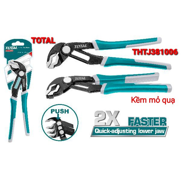 Kềm mỏ quạ 10"/250mm TOTAL THTJ381006