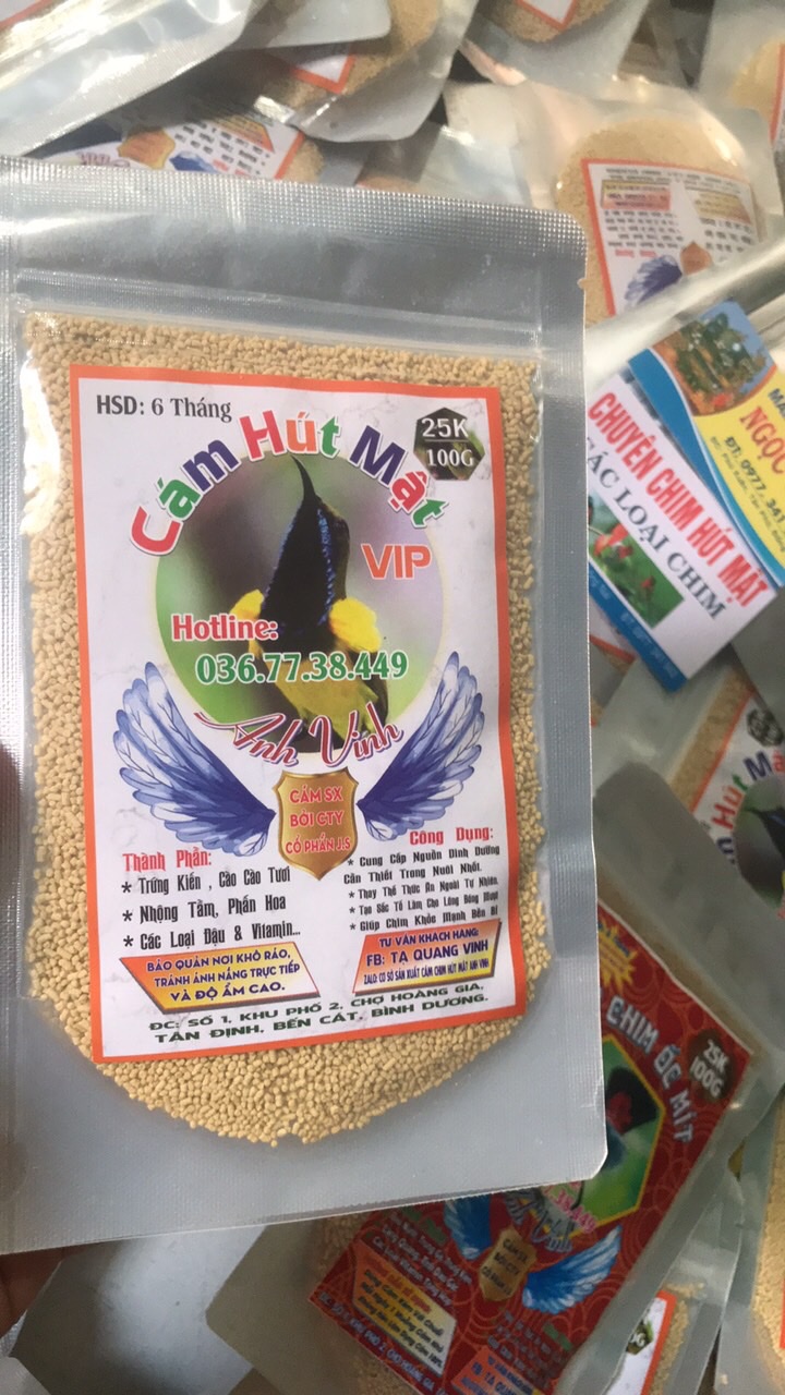 Cám Hút Mật Anh Vinh Combo 2 Gói