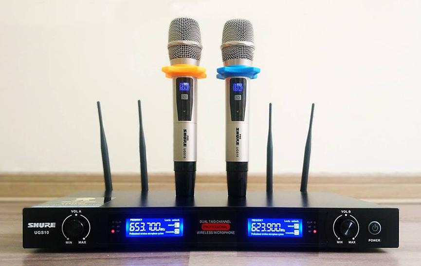 Micro karaoke không dây Shure UGS10