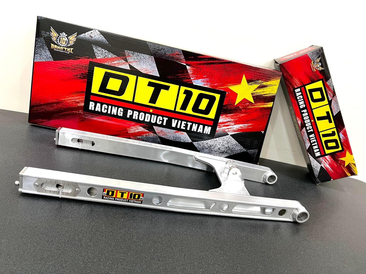 Gấp nhôm DT10 dành cho Exciter 135 Exciter 150 Winner Sonic Raider Fi  Satria
