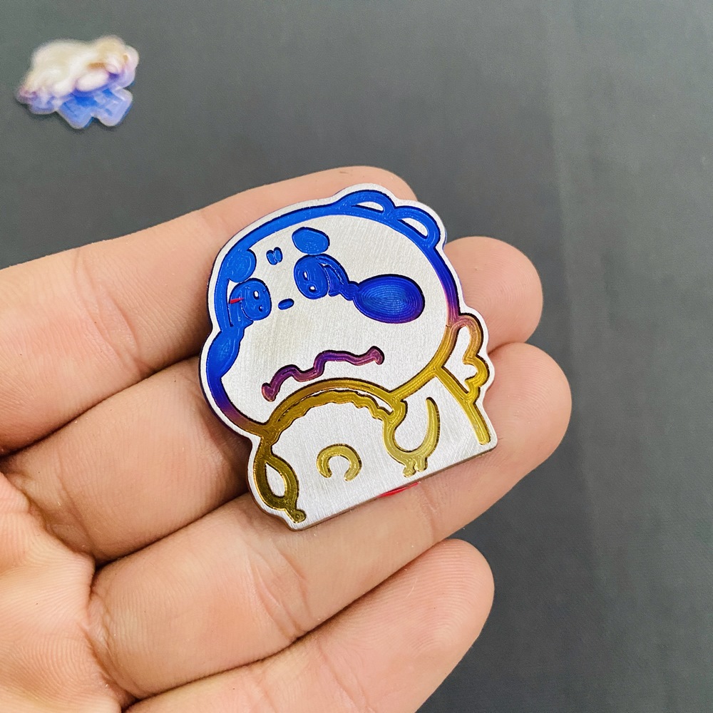 [HCM][XUỐNG TIỀN] TEM LOGO TITAN HOẠT HÌNH TRANG TRÍ XE KEO 3M CỰC DÍNH (1 LOGO MINI)