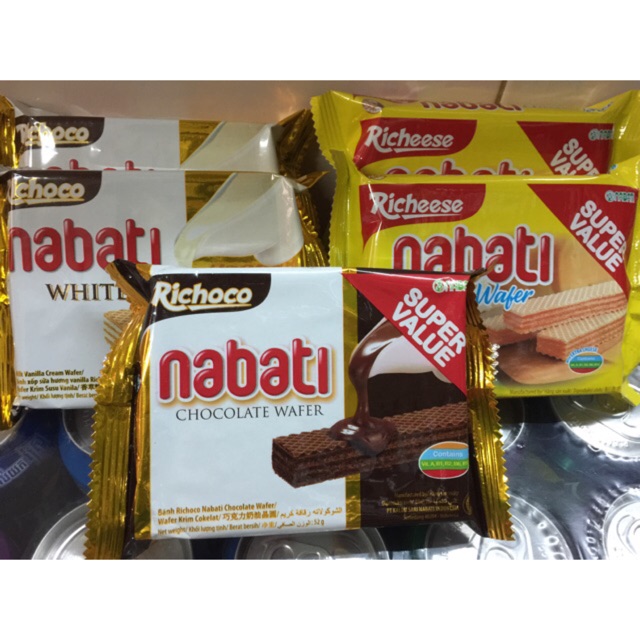 Bịch 20 bánh xốp Nabati giòn ngon
