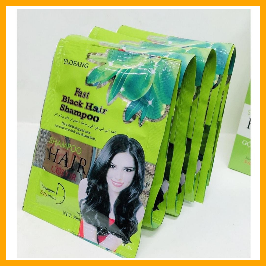 [HCM]Gội Là Đen Olive Thái Lan Hộp 10 Gói