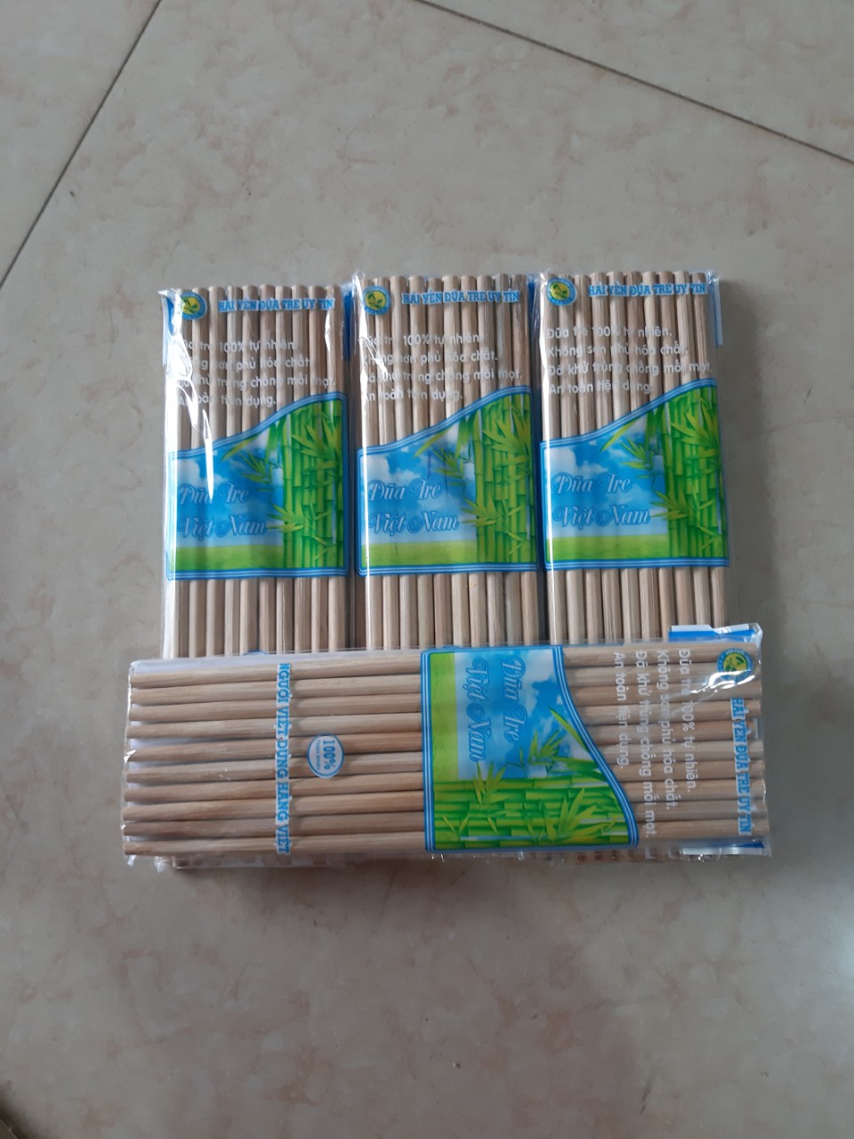 Lố 50 đôi đũa tre hàng viêt nam . siêu rẻ siêu bền