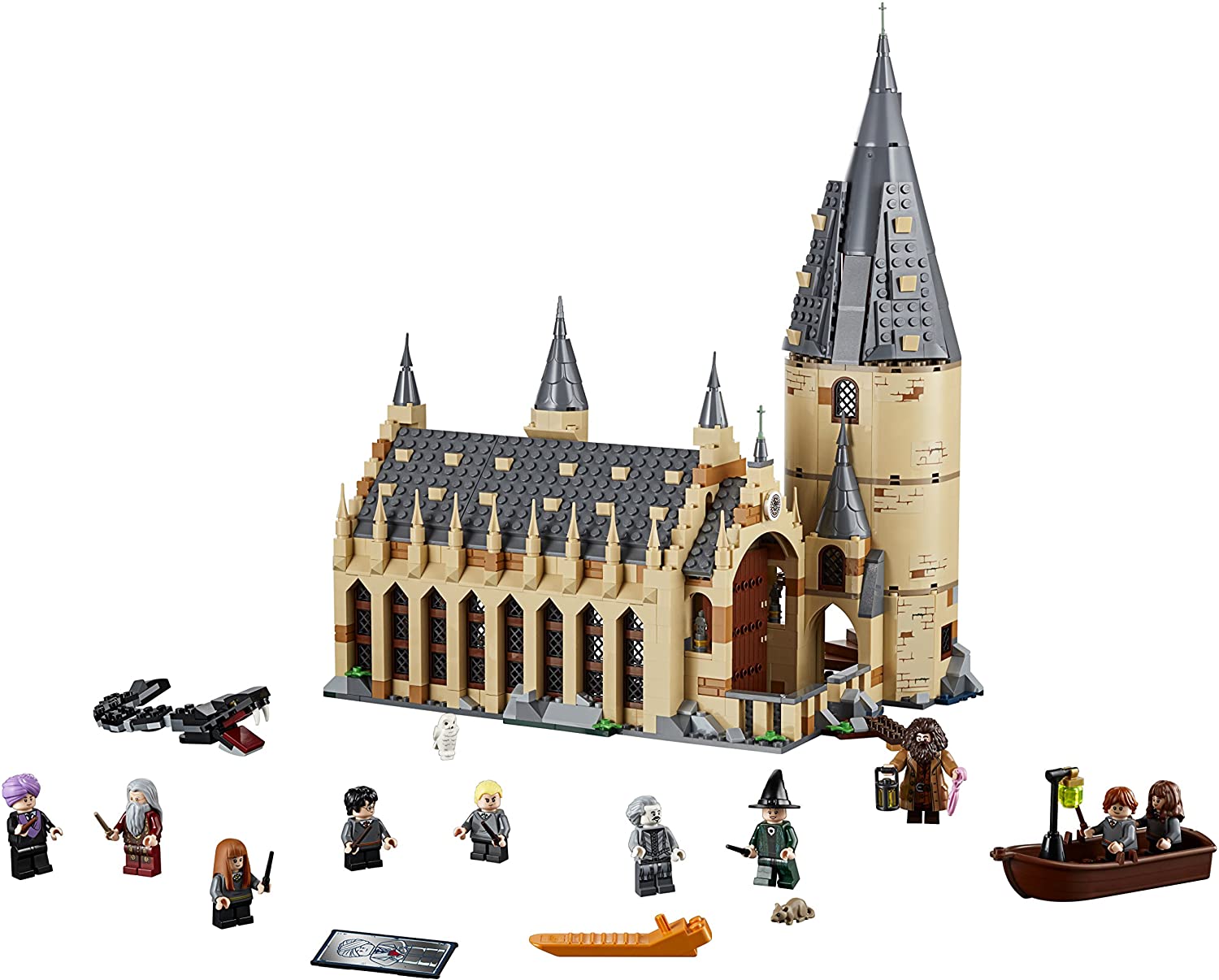 [HAPPY BRICKS] - LEGO  HARRY POTTER - 75954 – HỘI TRƯỜNG LỚN Ở HOGWARTS – HOGWARTS GREAT HALL