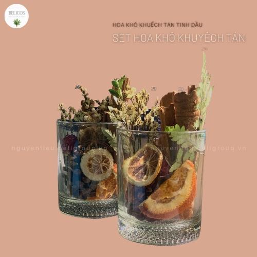 Set hoa khô khuếch tán tinh dầu